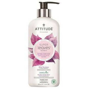 Prírodné mydlo na ruky Super Leaves s detoxikačným účinkom - čajové listy 473 ml